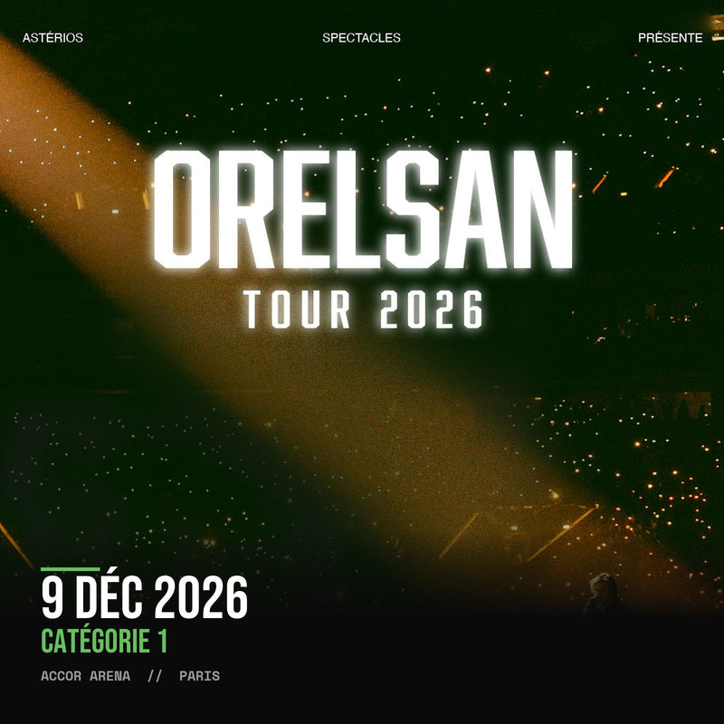 Billet — 9 DÉC 2026 — Catégorie 1
